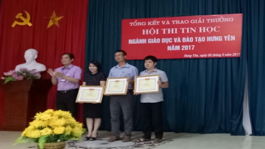 Tổng kết hội thi tin học ngành giáo dục và đào tạo Hưng Yên năm 2017